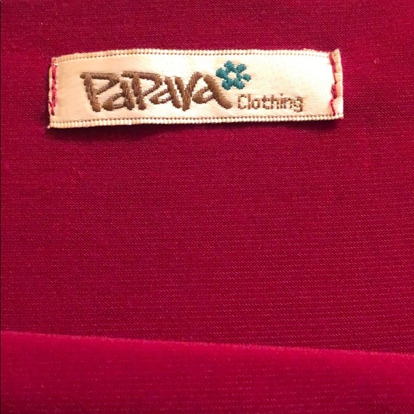 💋 Red super stretchy papaya skirt size small - Picture 3 of 4